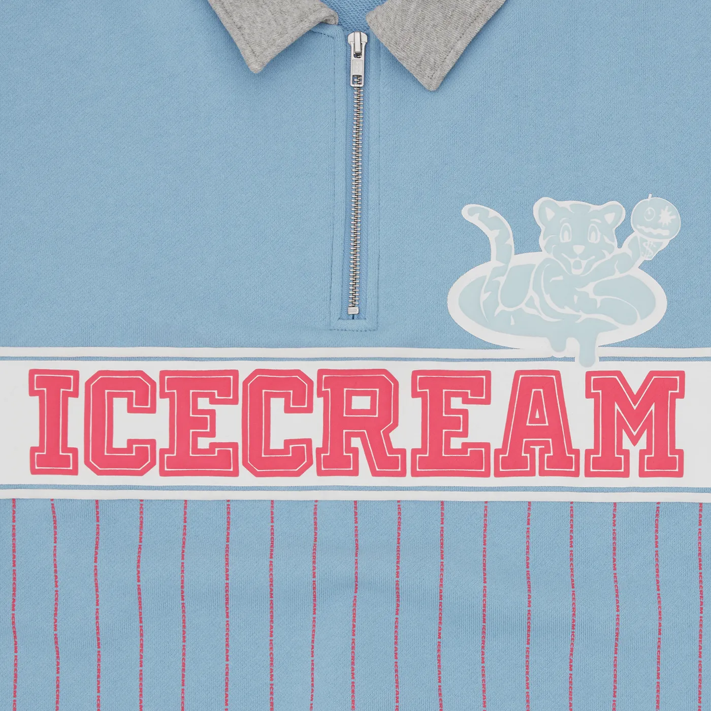 ICECREAM Cubs Collared Quarter Zip sold by Kong product image thumbnail 3