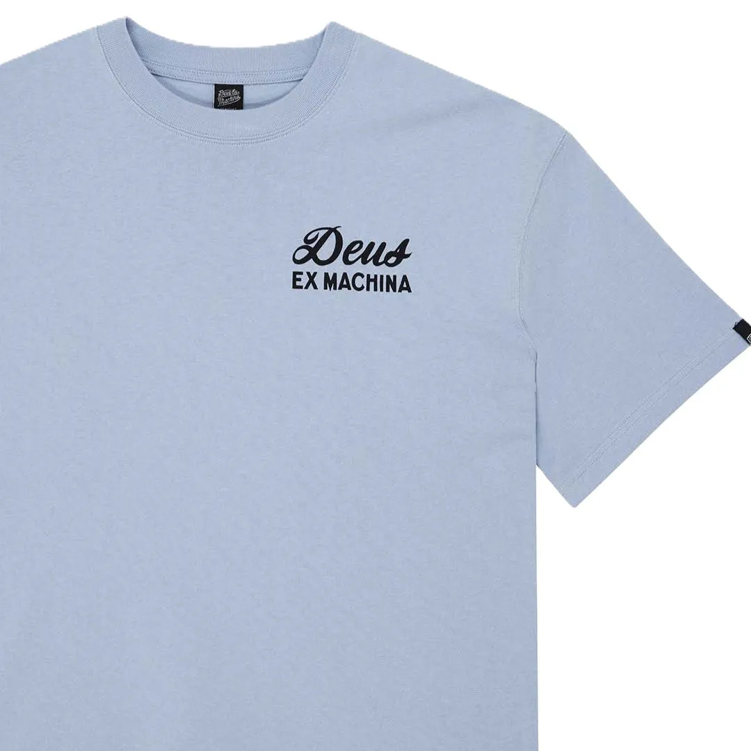 Deus Harajuku Sign Tee Cerulean Blue sold by Kong product image thumbnail 3