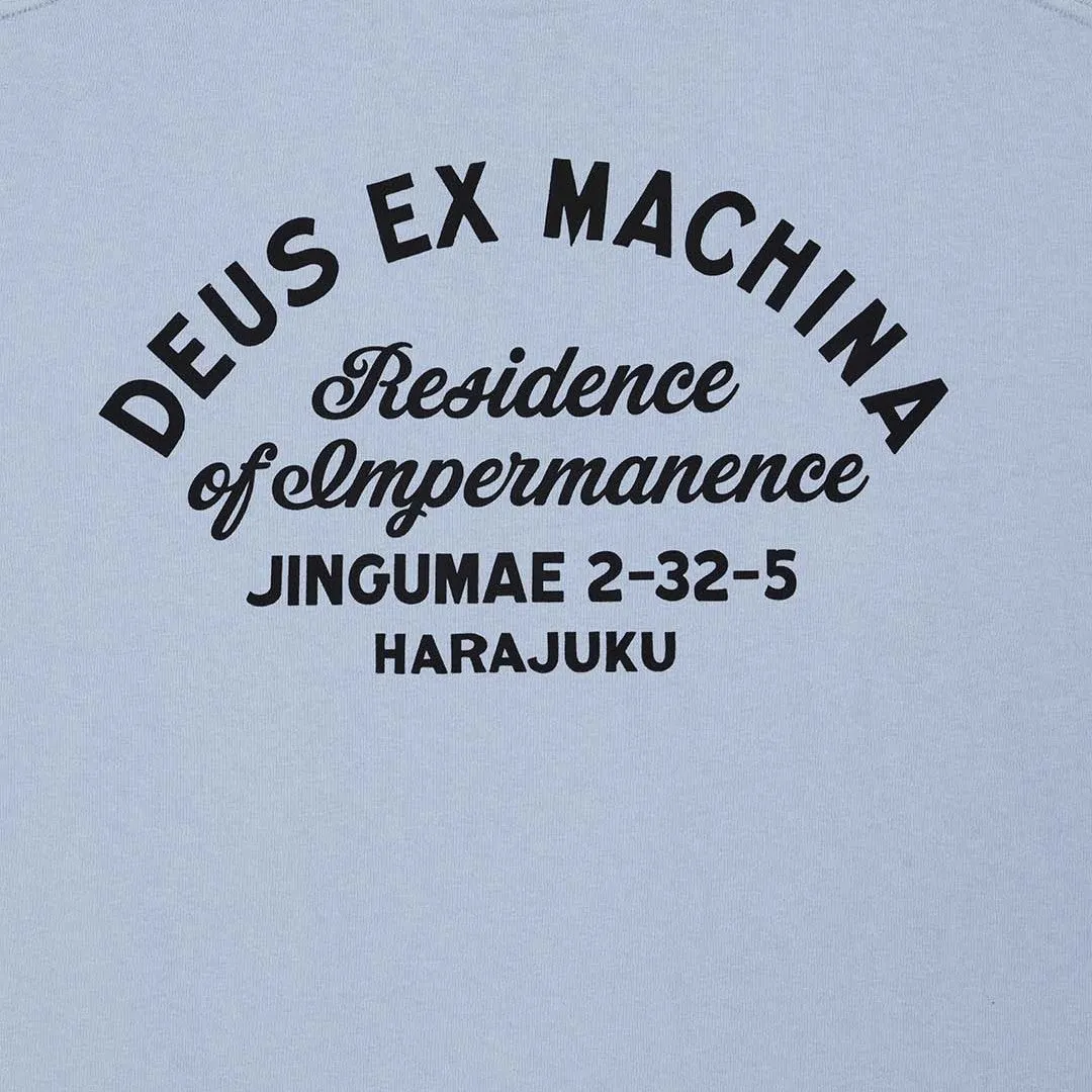 Deus Harajuku Sign Tee Cerulean Blue sold by Kong product image thumbnail 2