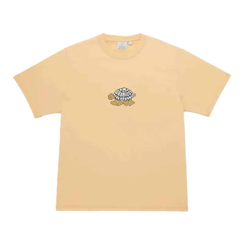 Gramicci Turtle Tee Mango sold by Kong