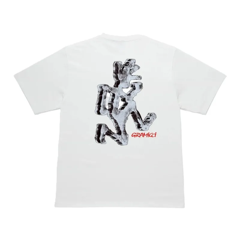 Gramicci Ice Sculpture Tee White sold by Kong