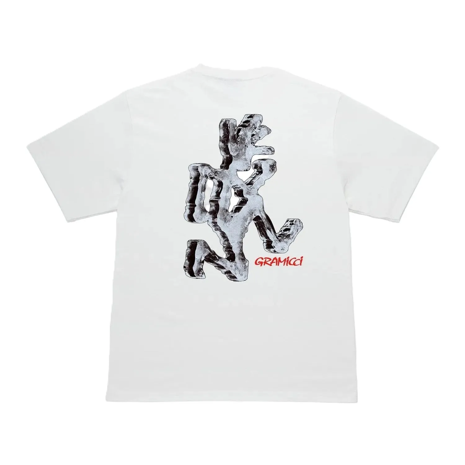 Gramicci Ice Sculpture Tee White sold by Kong