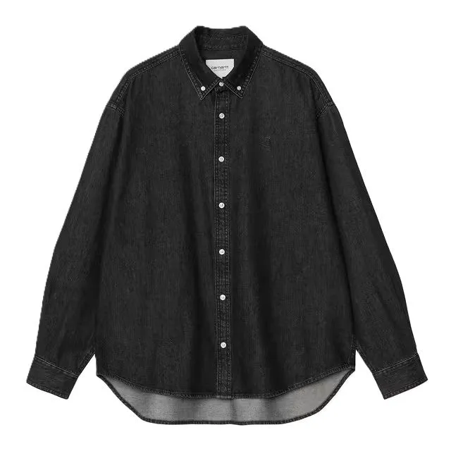 Carhartt L/S Lucas Shirt Cotton Denim sold by Kong product image thumbnail 2