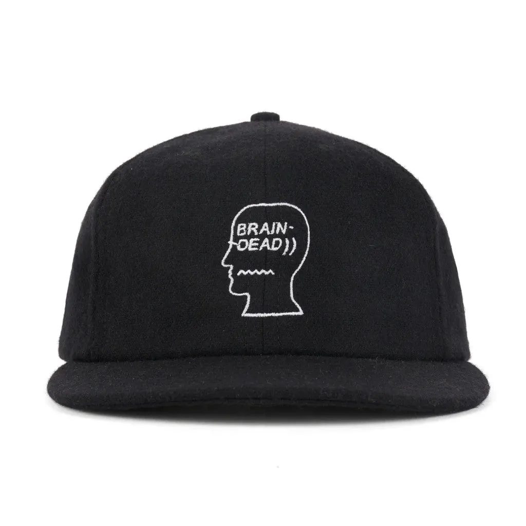 Brain Dead Flannel Logohead 6 Panel Hat sold by Kong product image thumbnail 4