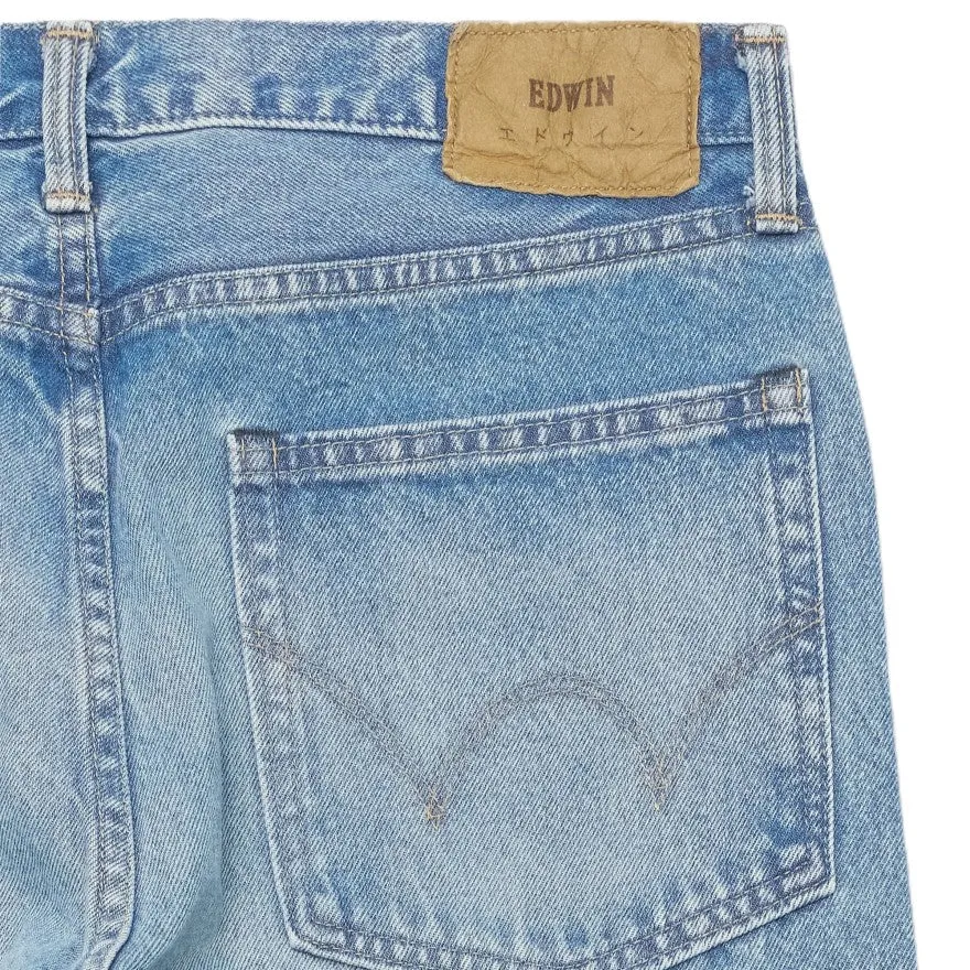 Edwin Loose Jeans Blue Mid Light Used sold by Kong product image thumbnail 4