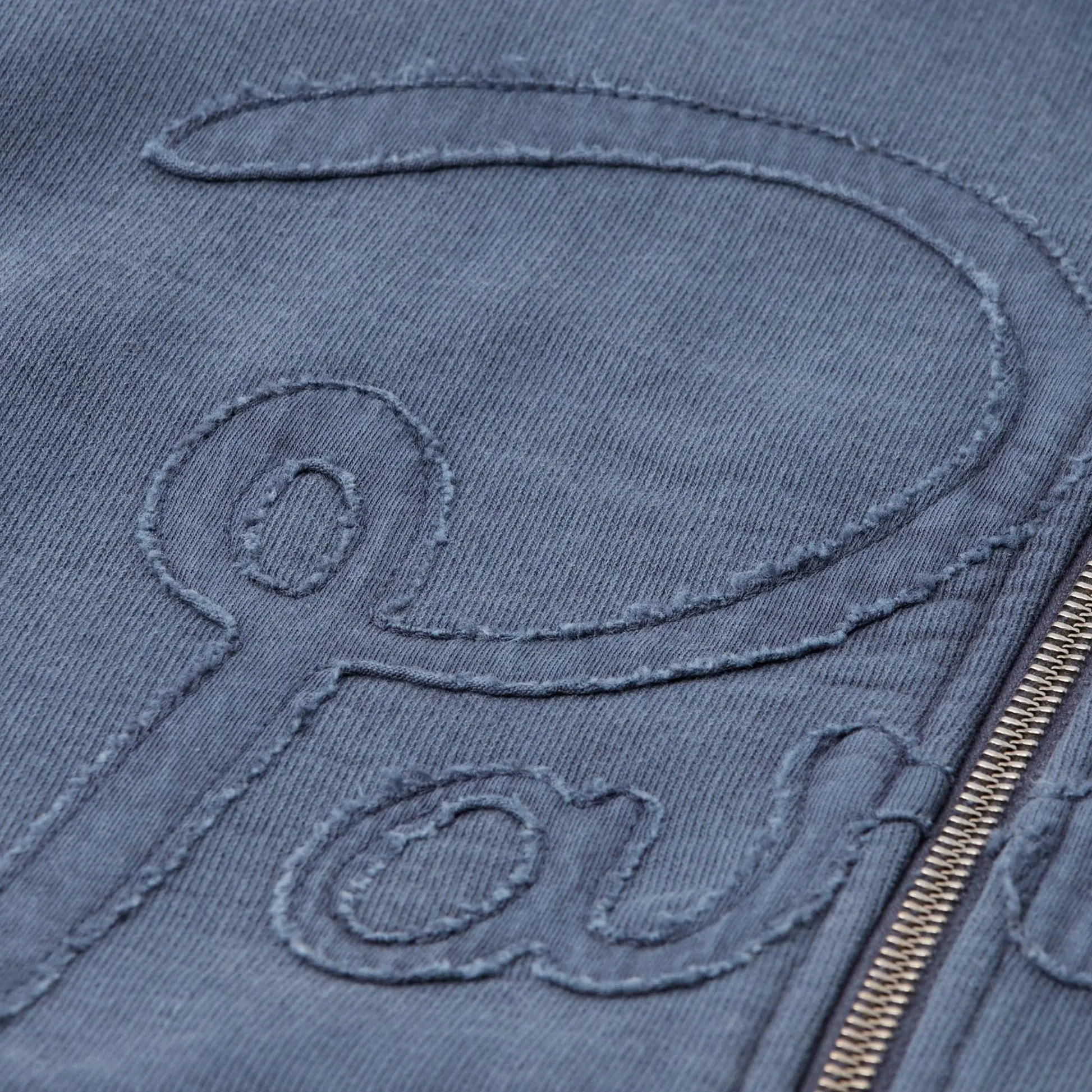 by Parra Not fade away zip hooded sweatshirt Washed dark grey sold by Kong product image thumbnail 3