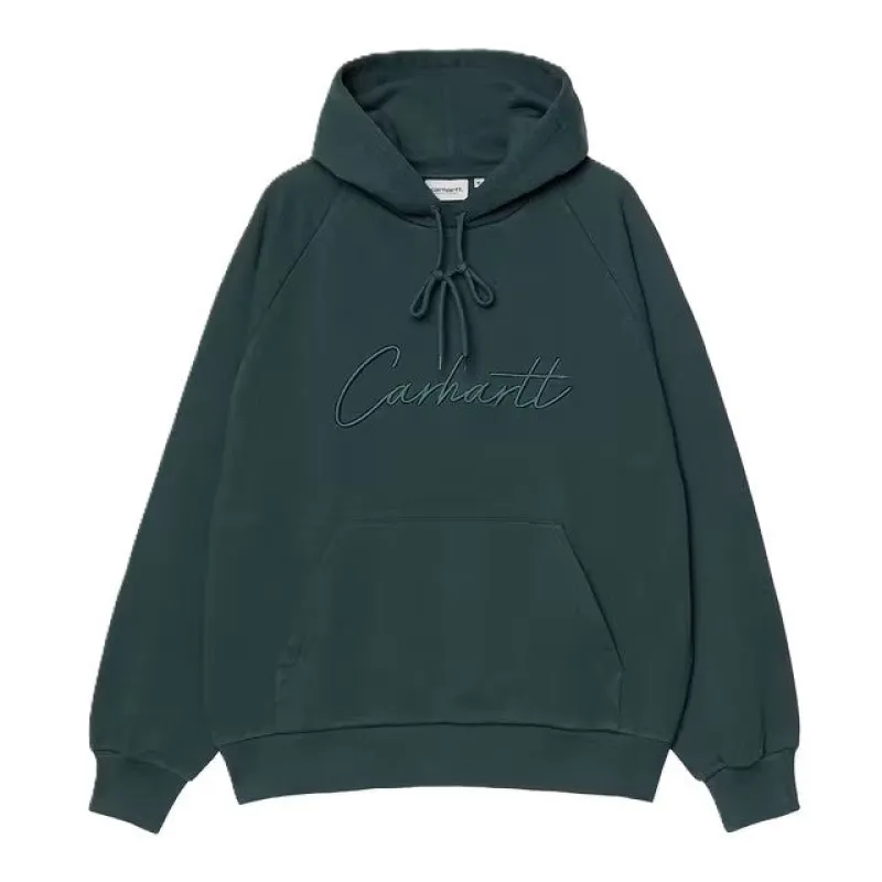 Carhartt Hooded Ray Sweatshirt Dark Fir made by Carhartt WIP