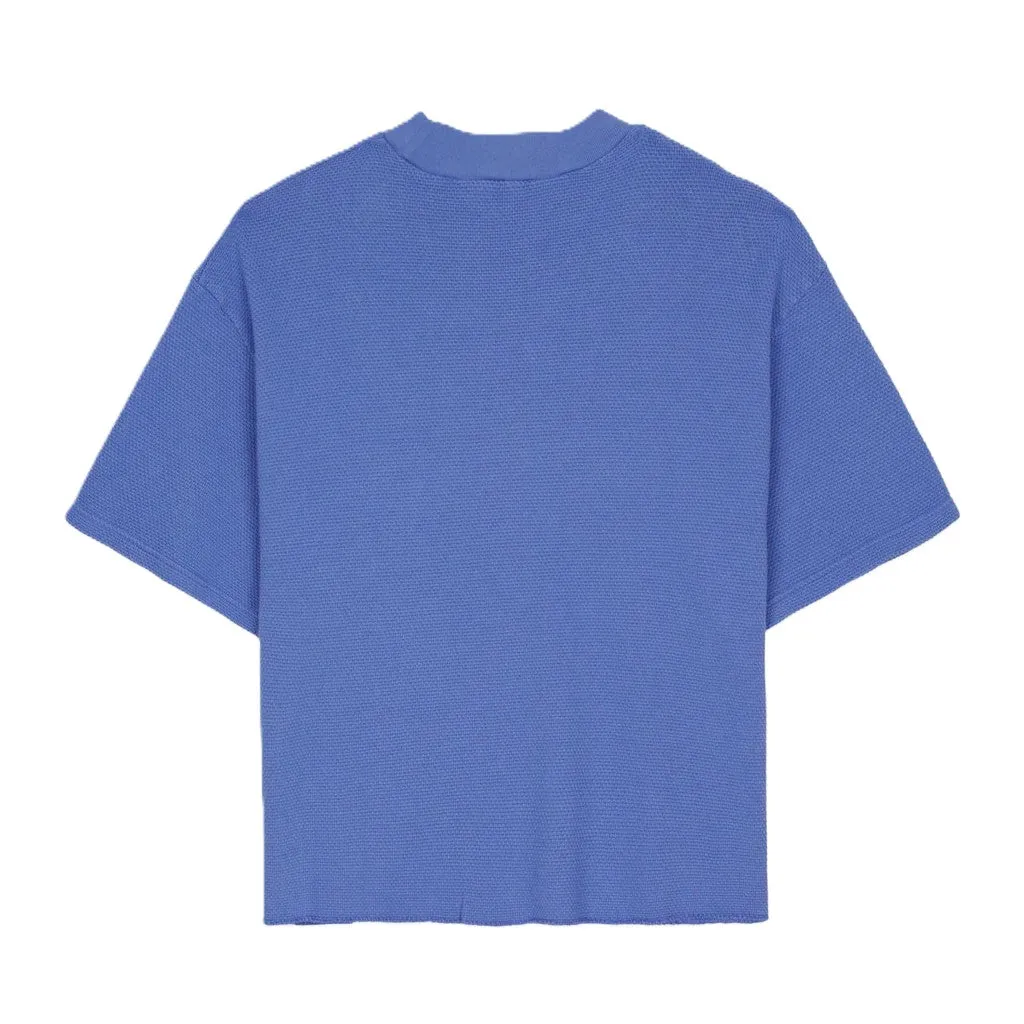 Brain Dead Boxy Thermal Mock Neck T-Shirt sold by Kong product image thumbnail 2