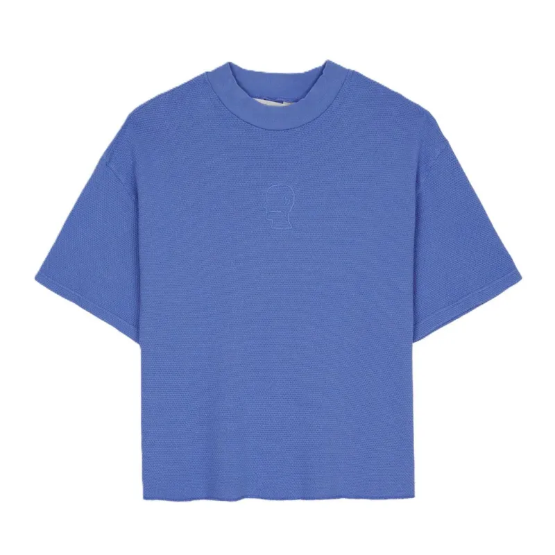 Brain Dead Boxy Thermal Mock Neck T-Shirt made by Brain Dead