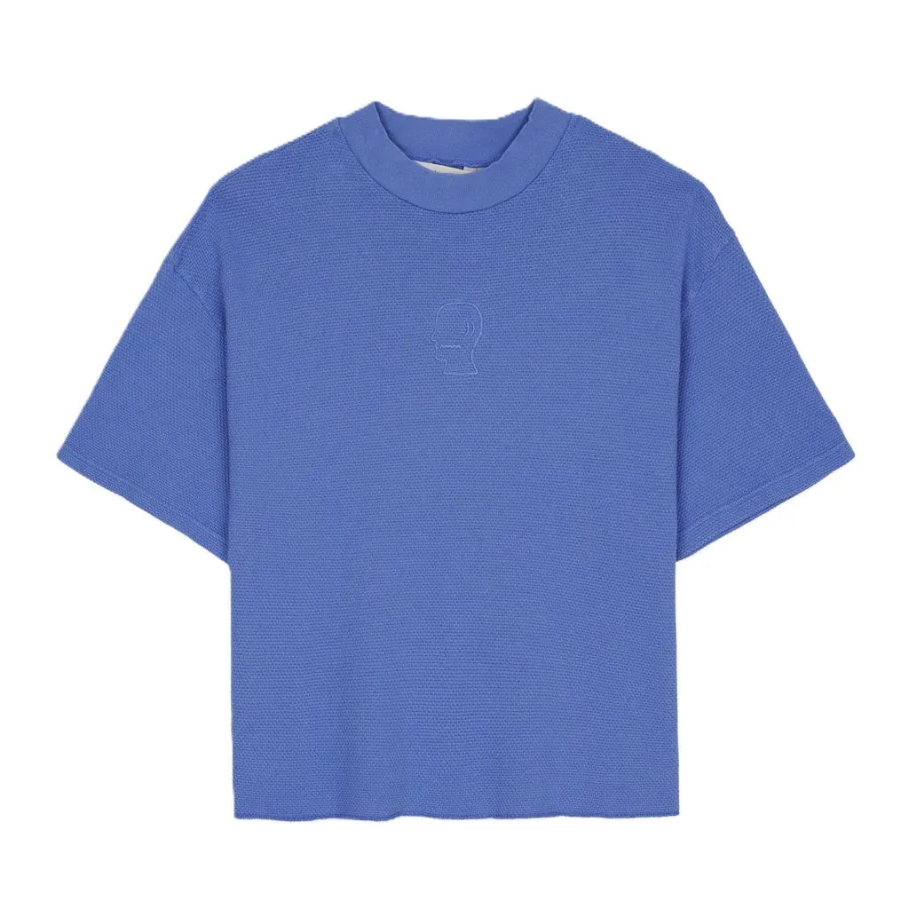 Brain Dead Boxy Thermal Mock Neck T-Shirt sold by Kong