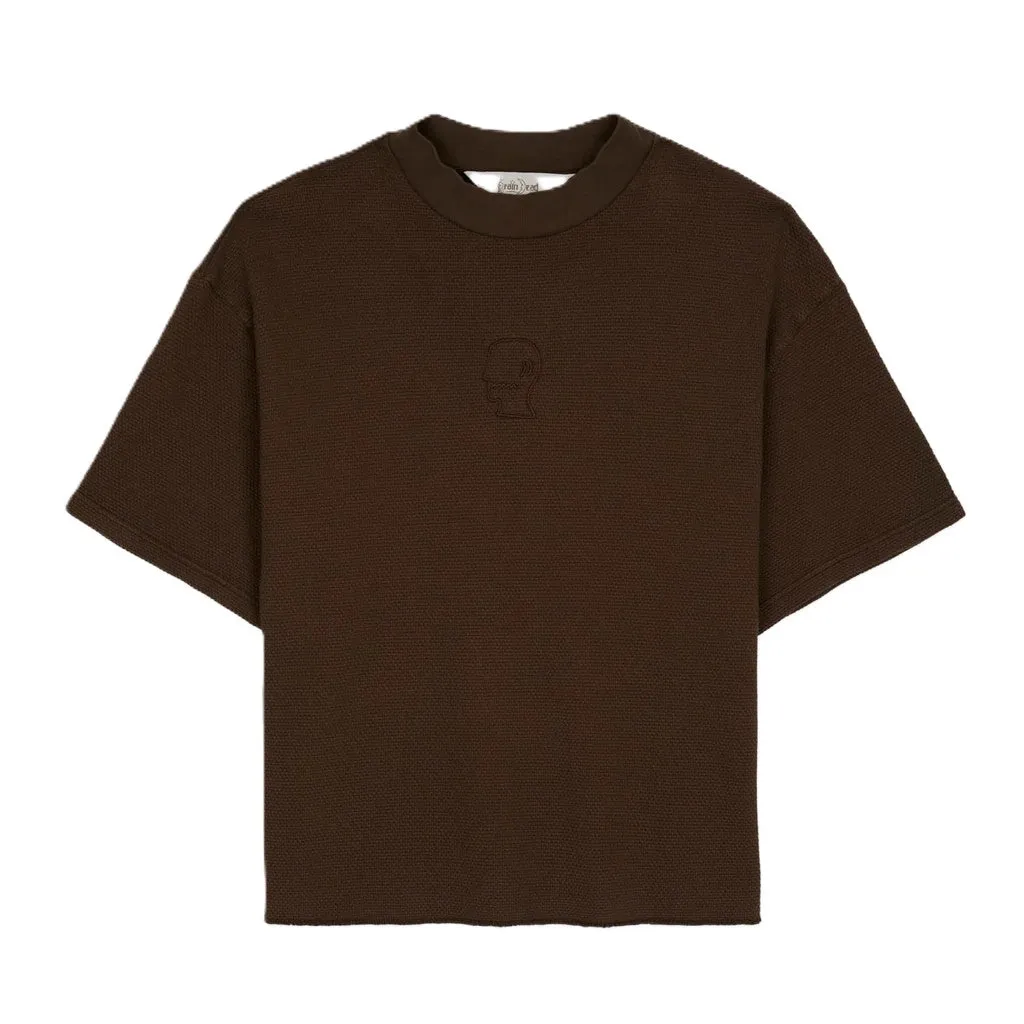 Brain Dead Boxy Thermal Mock Neck T-Shirt sold by Kong product image thumbnail 4