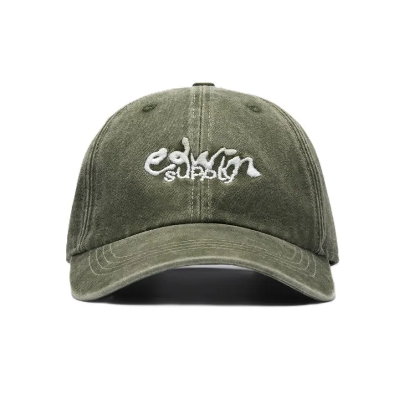 Edwin Soft Washed 6 Panel Cap made by Edwin