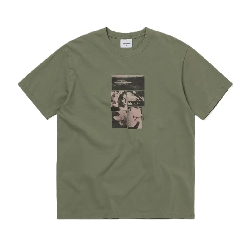thisisneverthat® Scenes Tee Sage Green made by Kong