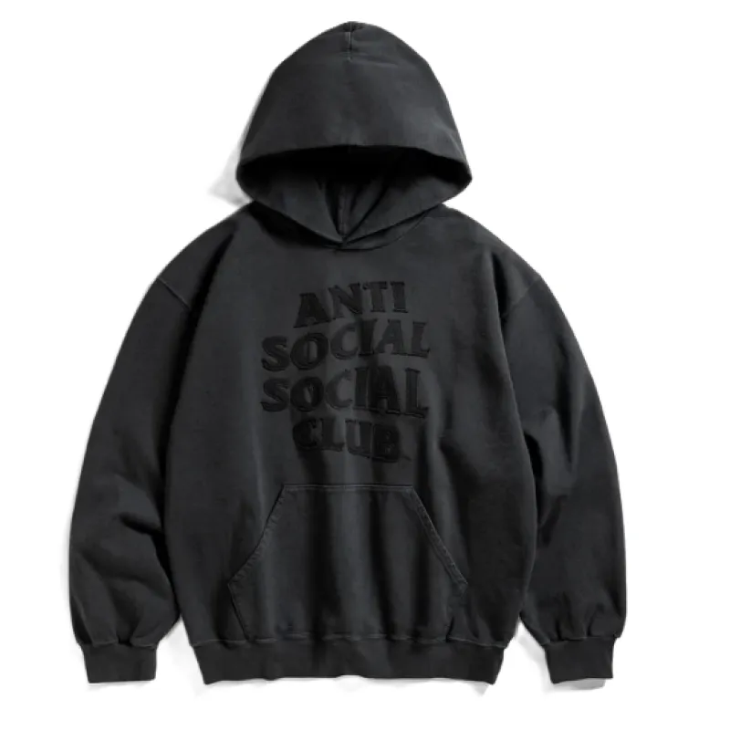 Anti Social Social Club Toned Down Applique Hoodie made by Anti Social Social Club