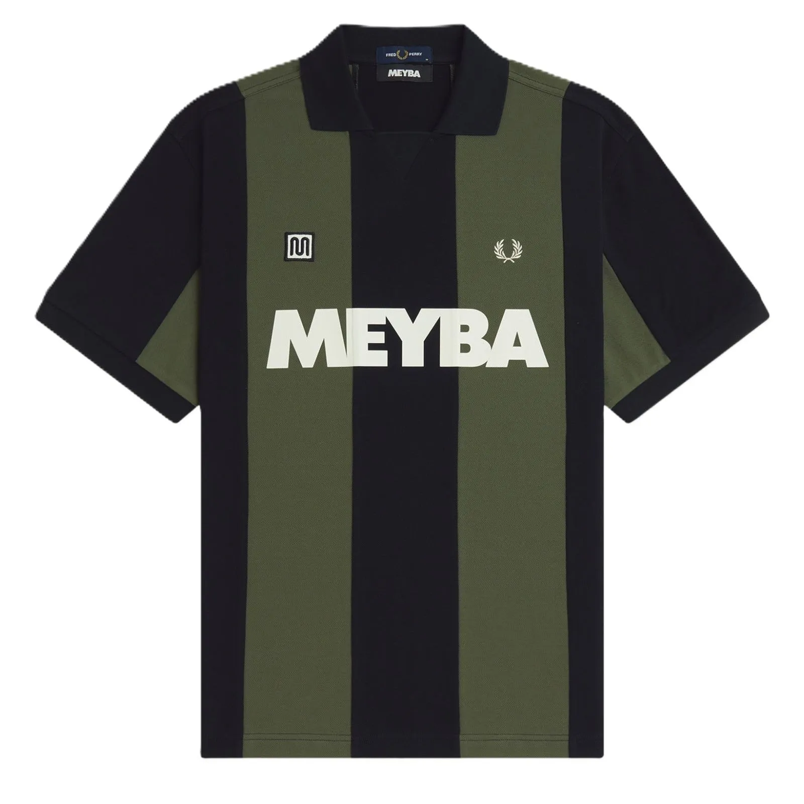 Fred Perry x Meyba Cut And Sew Polo Shirt sold by Kong