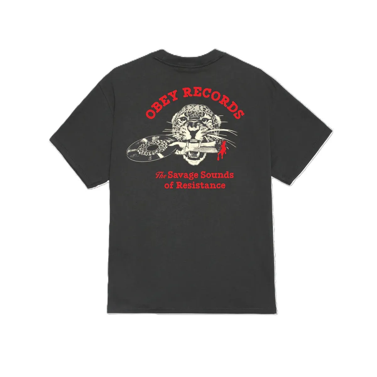 Obey Savage Sounds Leopard Classic T-Shirt sold by Kong