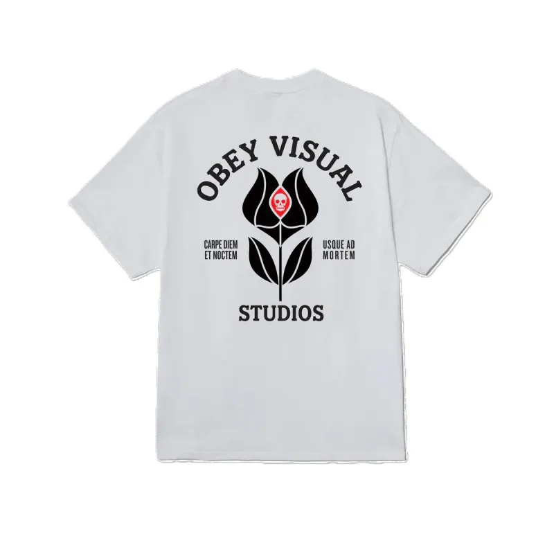 Obey Visual Studios Flower Classic T-Shirt made by Obey