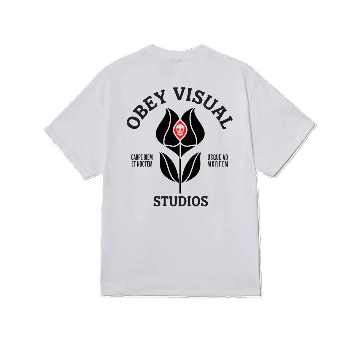 Obey Visual Studios Flower Classic T-Shirt sold by Kong