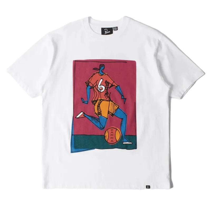 Kicked around t-shirt White made by by Parra