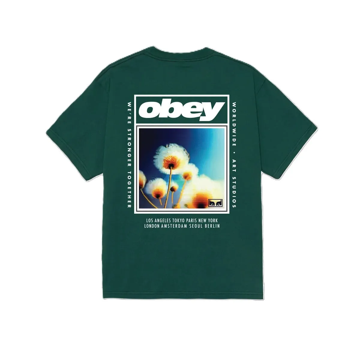 Obey Stronger Together Classic T-Shirt sold by Kong