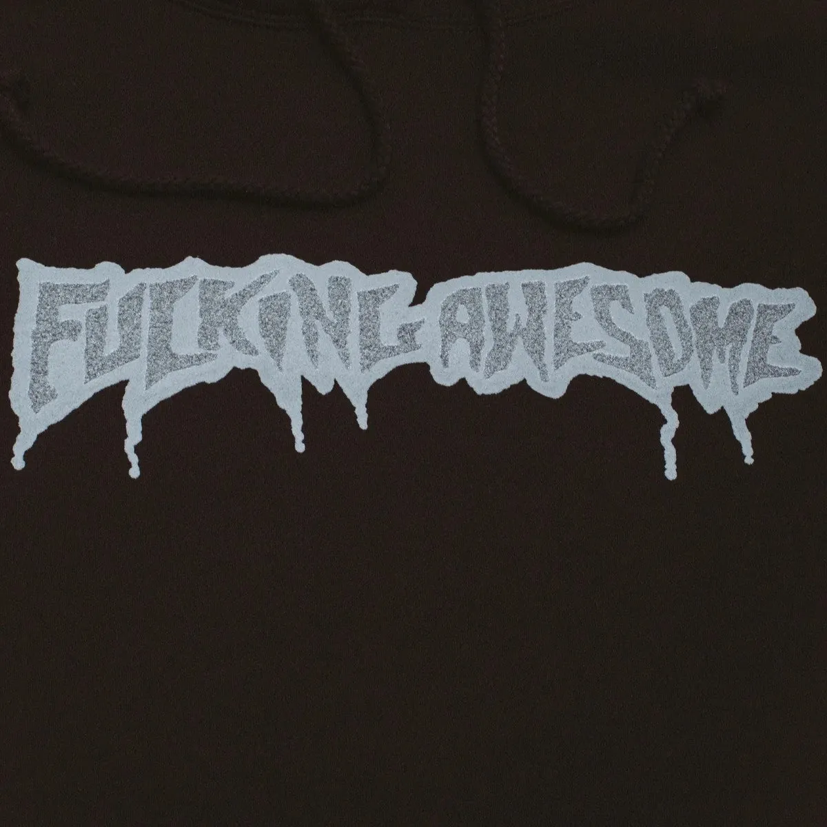 Fucking Awesome Reflective Drip Logo Hoodie sold by Kong product image thumbnail 2