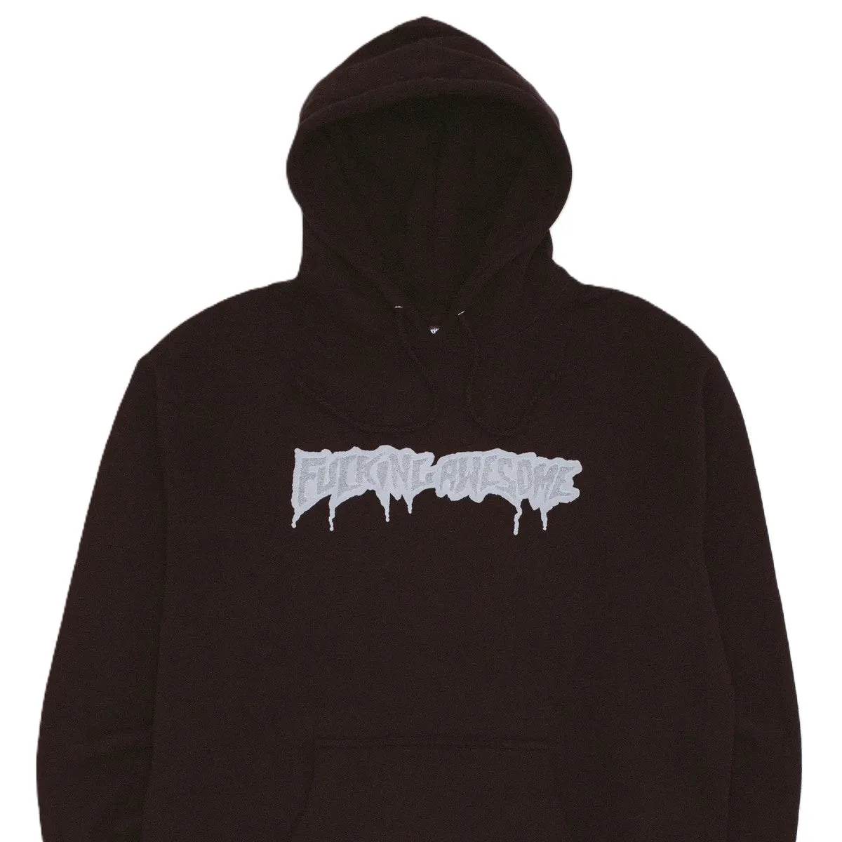 Fucking Awesome Reflective Drip Logo Hoodie sold by Kong