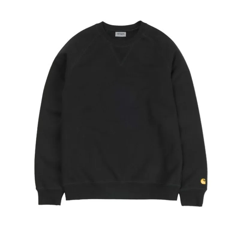 Carhartt WIP Chase Sweat Black/Gold made by Carhartt WIP