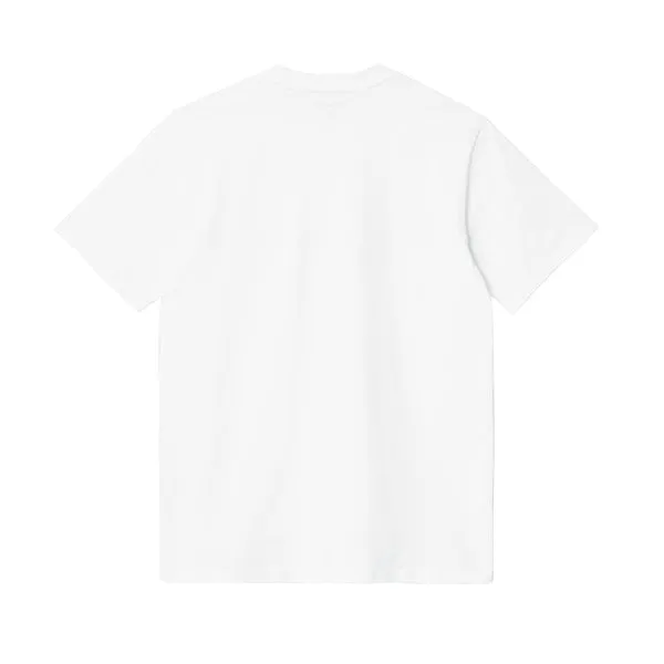 Carhartt WIP SS Script T shirt White Black sold by Kong product image thumbnail 2