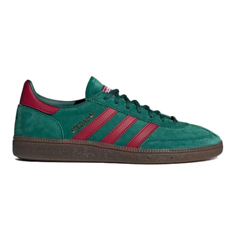 Adidas Handball Spezial Green Burgundy Gum sold by Kong