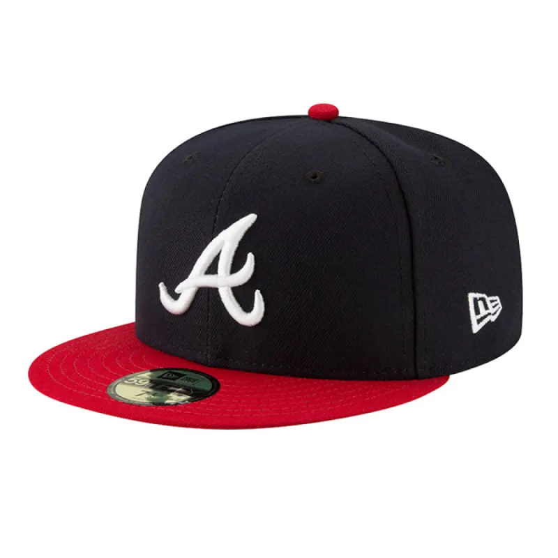 New Era Atlanta Braves 59Fifty Authentic On Field Game Cap sold by Kong