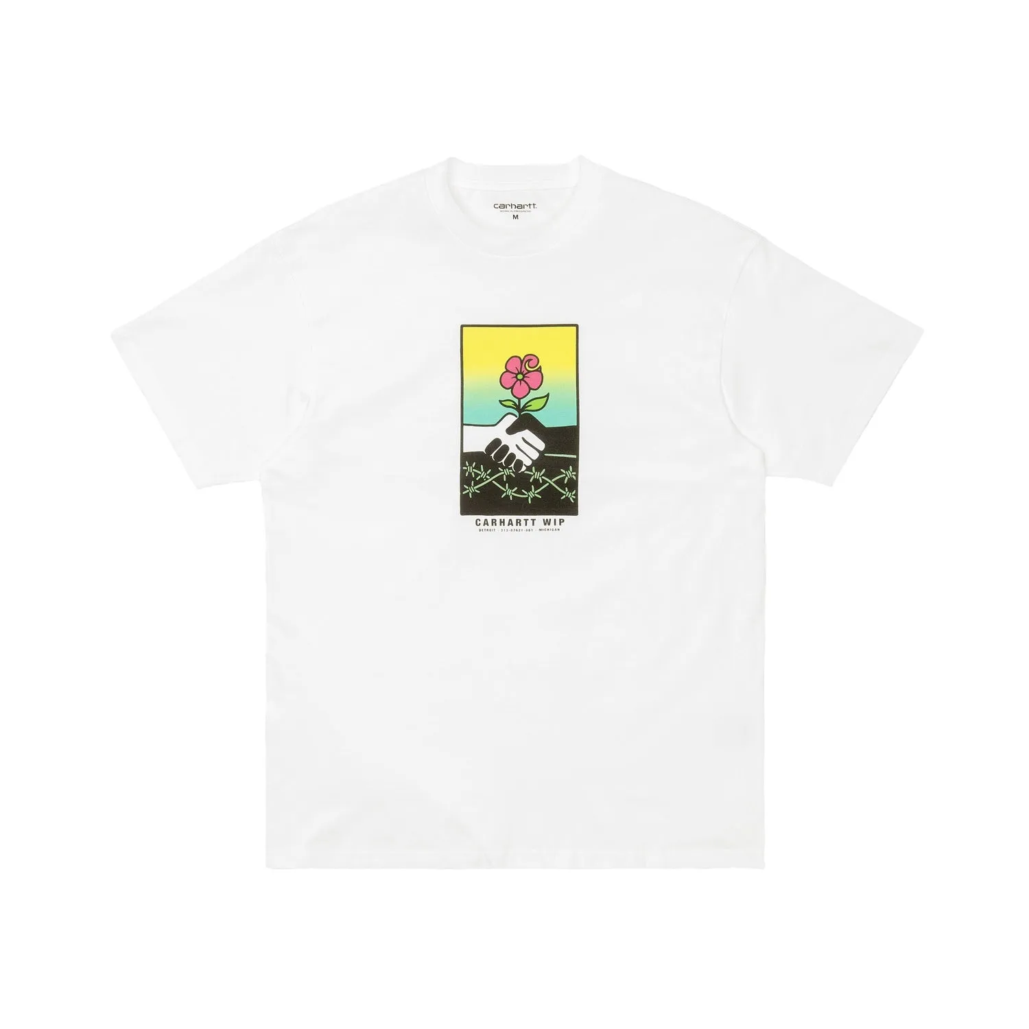 Carhartt WIP S/S Together T-Shirt Organic Cotton White sold by Kong