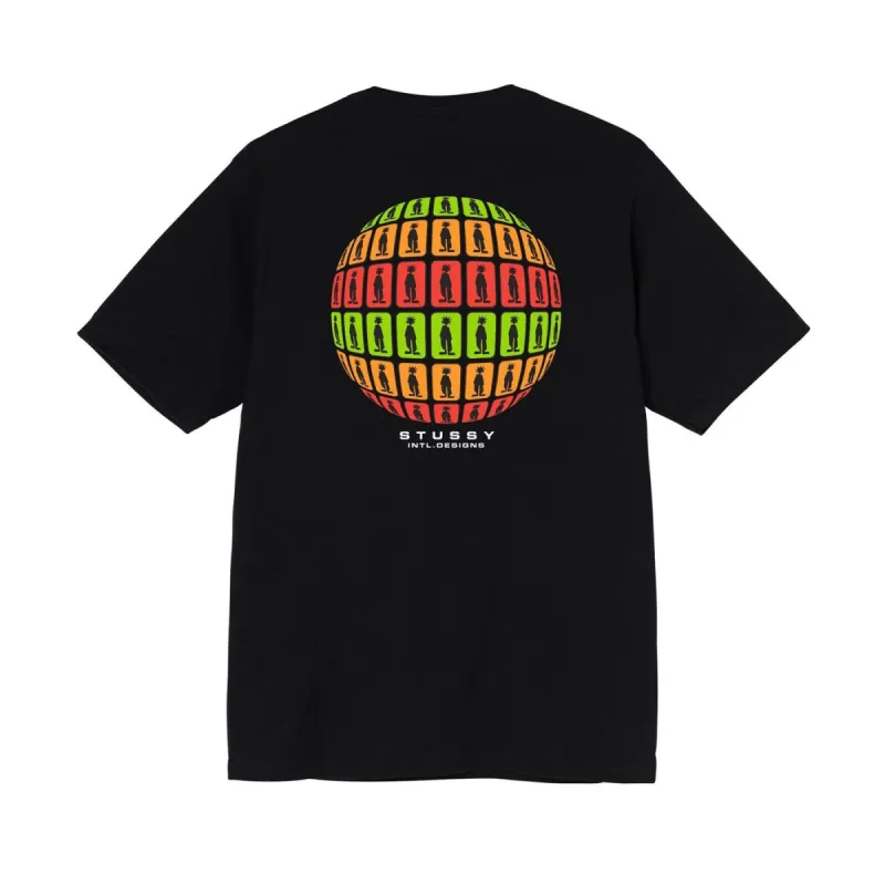 Stussy Stratosphere Tee Black sold by Kong