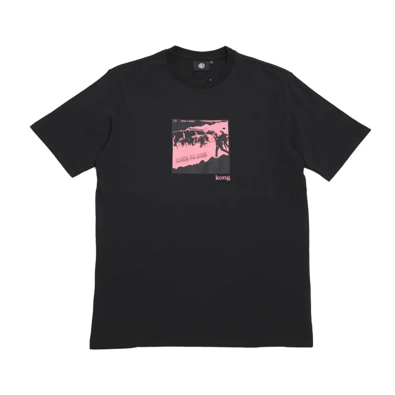 Kong Scaring The Nation Tee Black sold by Kong