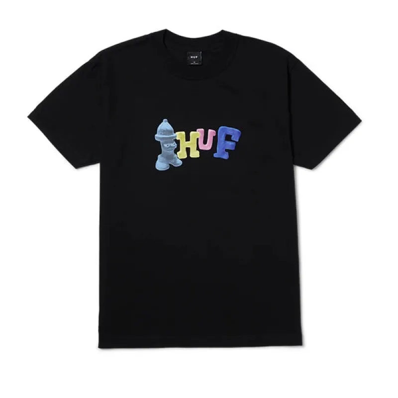 Huf Claytime SS T shirt Black made by HUF
