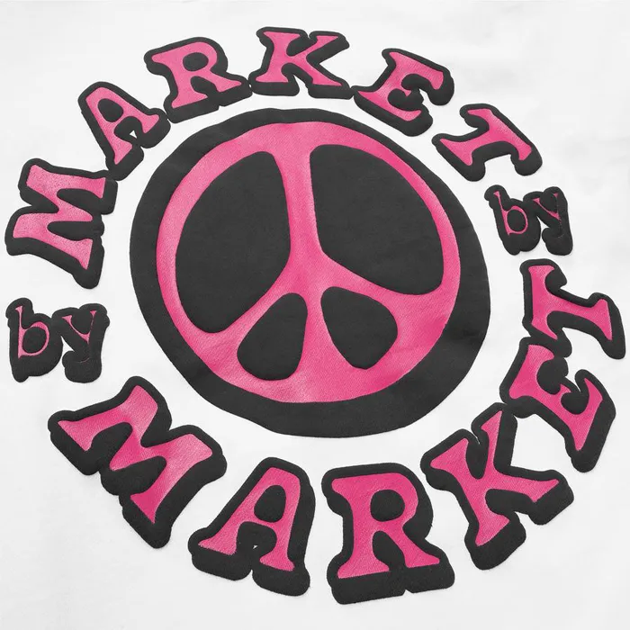 Market Cali Lock Peace Hoodie Cream sold by Kong product image thumbnail 3