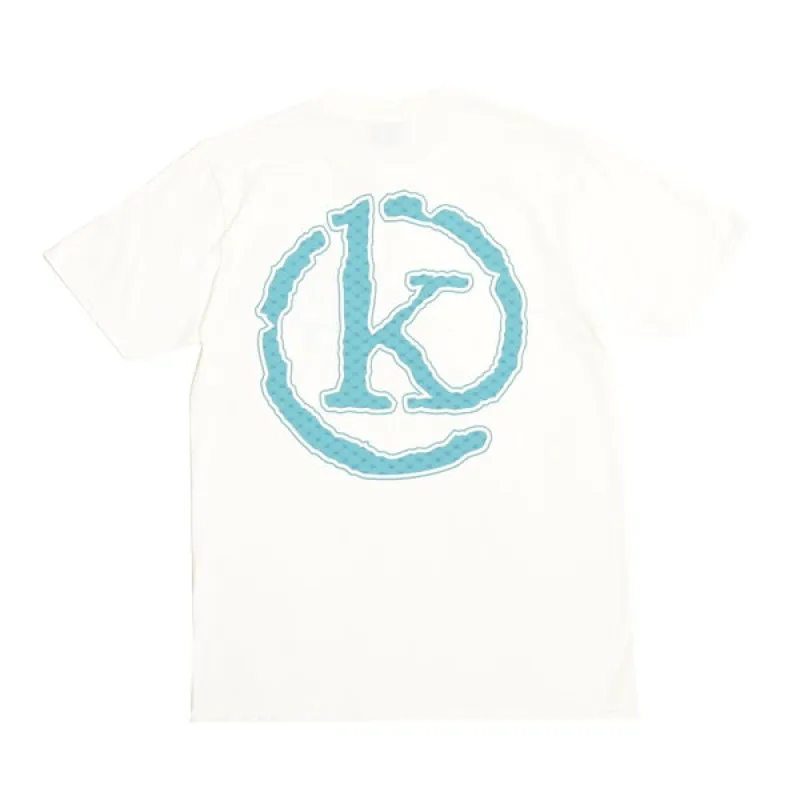 Kong K "Lux" Logo T Shirt White sold by Kong