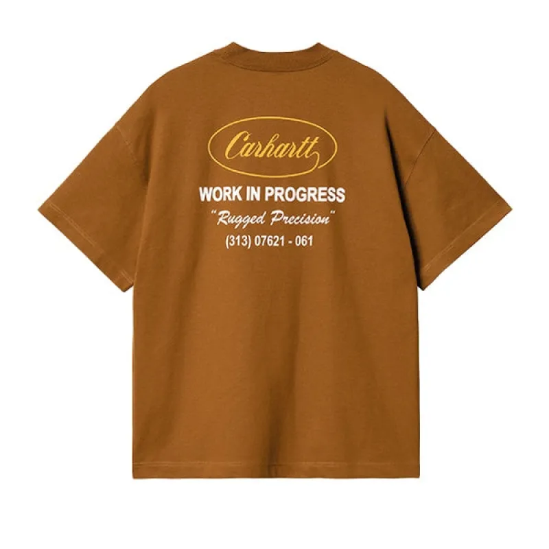 Carhartt WIP SS Trophy T-Shirt Hamilton Brown sold by Kong