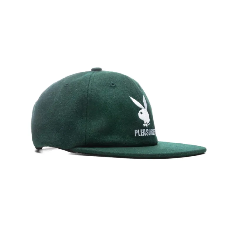 Pleasures Playboy Wool Strapback Forest made by Pleasures