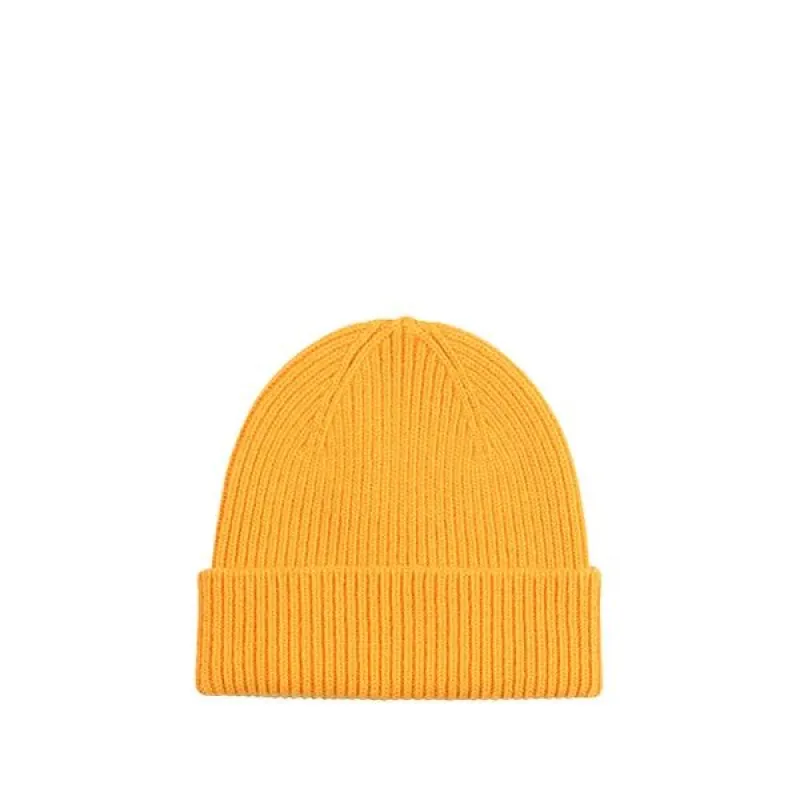 Colorful Standard Merino Wool Beanie Burned Yellow made by Colorful Standard