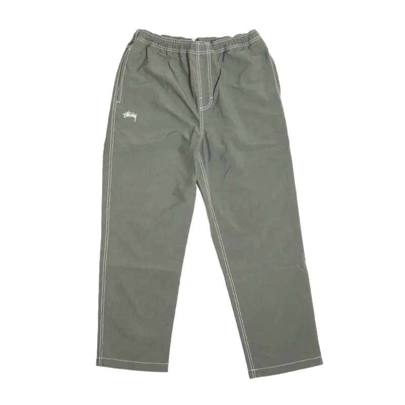 Stussy Nylon Folsom Beach Pant Spruce sold by Kong