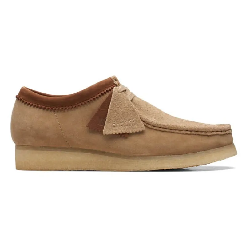 Clarks Wallabee Sandstone Combi sold by Kong