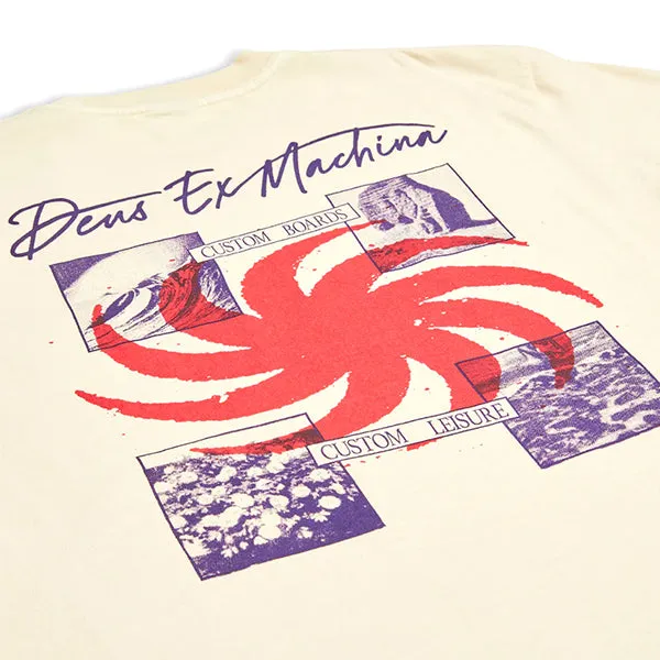 Deus Custom Leisure T Shirt Dirty White sold by Kong product image thumbnail 3