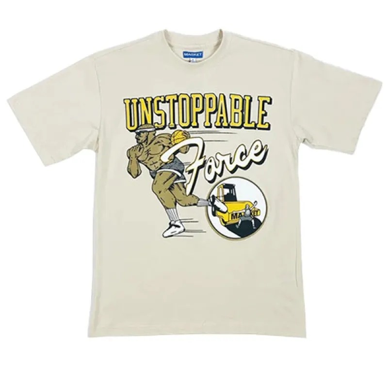 Market Unstoppable Force T shirt Ecru sold by Kong