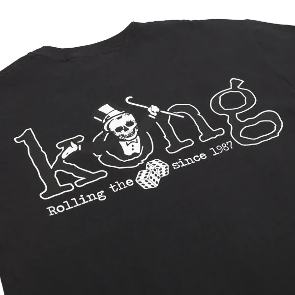 Kong Rolling The Dice T Shirt Black sold by Kong product image thumbnail 3