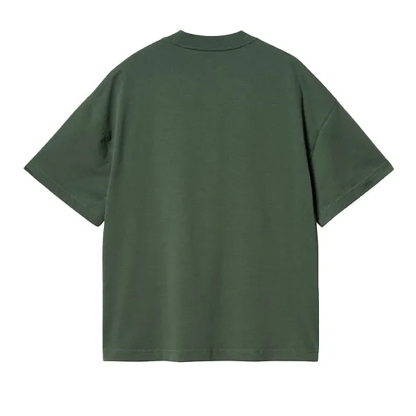 Carhartt WIP SS Signature Script T Shirt Sycamore Tree Dusty Rose sold by Kong product image thumbnail 2