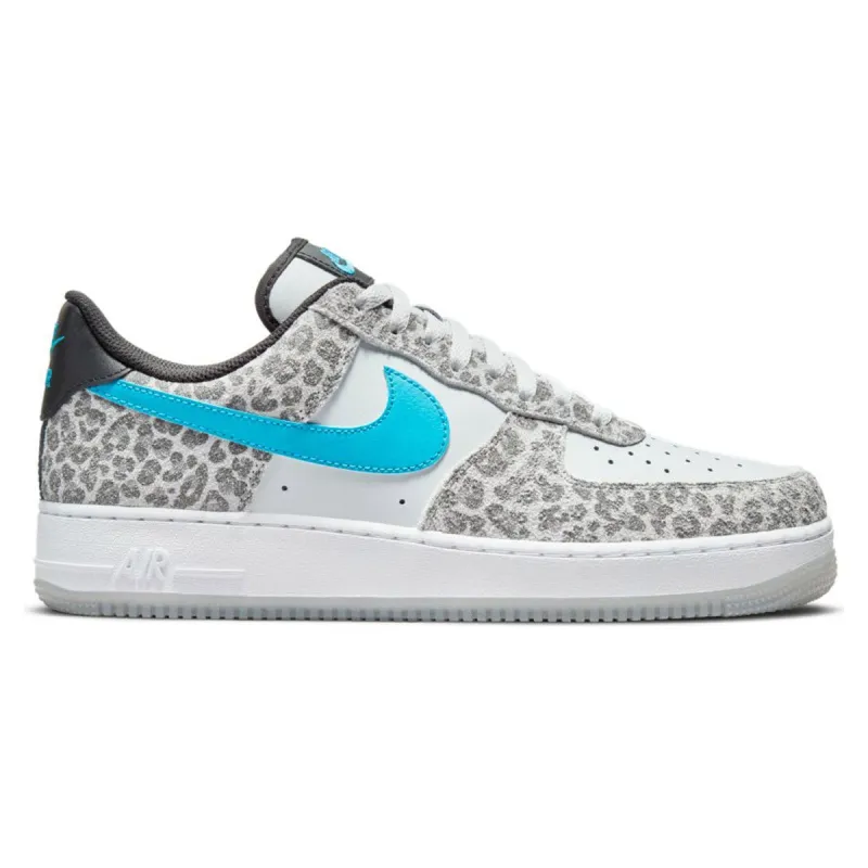 Nike Air Force 1 '07 PRM Pure Platinum/LT Blue Fury-Black sold by Kong