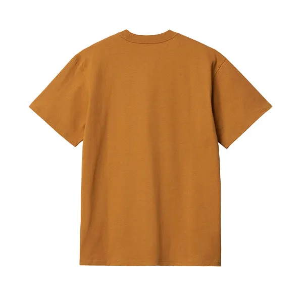 Carhartt WIP SS Happy Script T shirt Ochre sold by Kong product image thumbnail 2