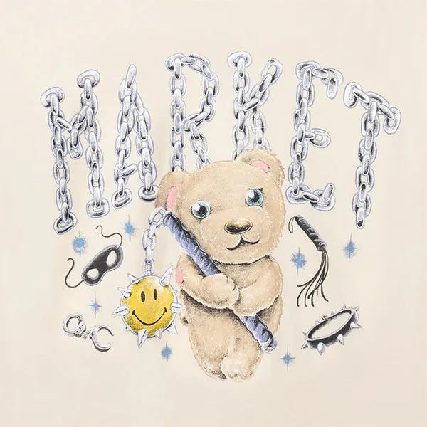 Market Soft Core Bear T-shirt Cream sold by Kong product image thumbnail 2