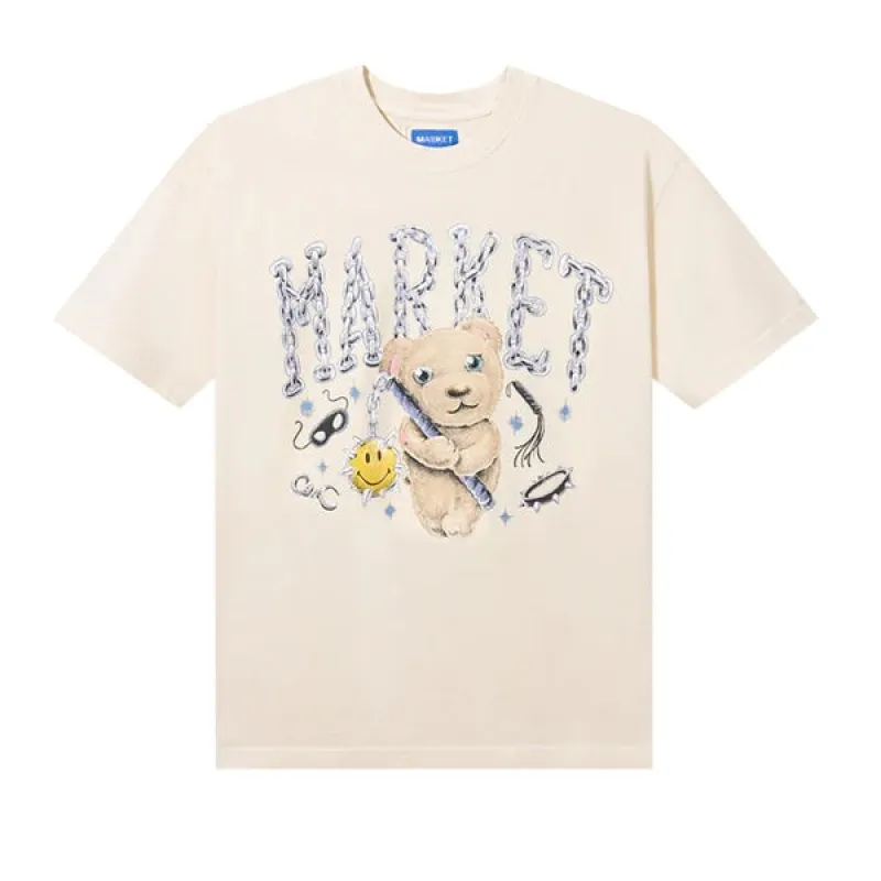 Market Soft Core Bear T-shirt Cream made by Kong