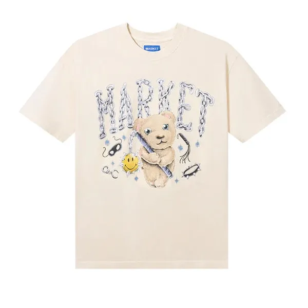 Market Soft Core Bear T-shirt Cream sold by Kong